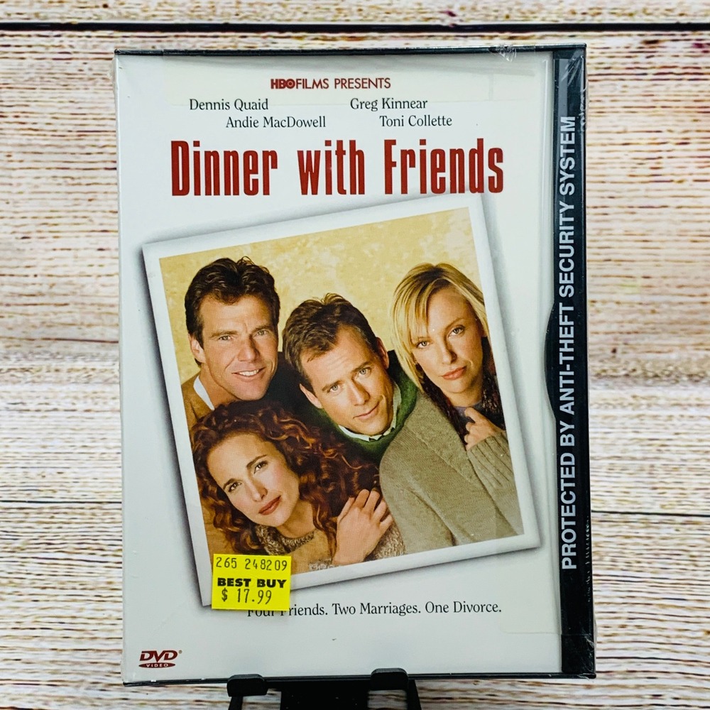 Dinner with Friends [2001 DVD] 🆕 NEW Dennis‎ Quaid Andie MacDowell Greg Kinnear